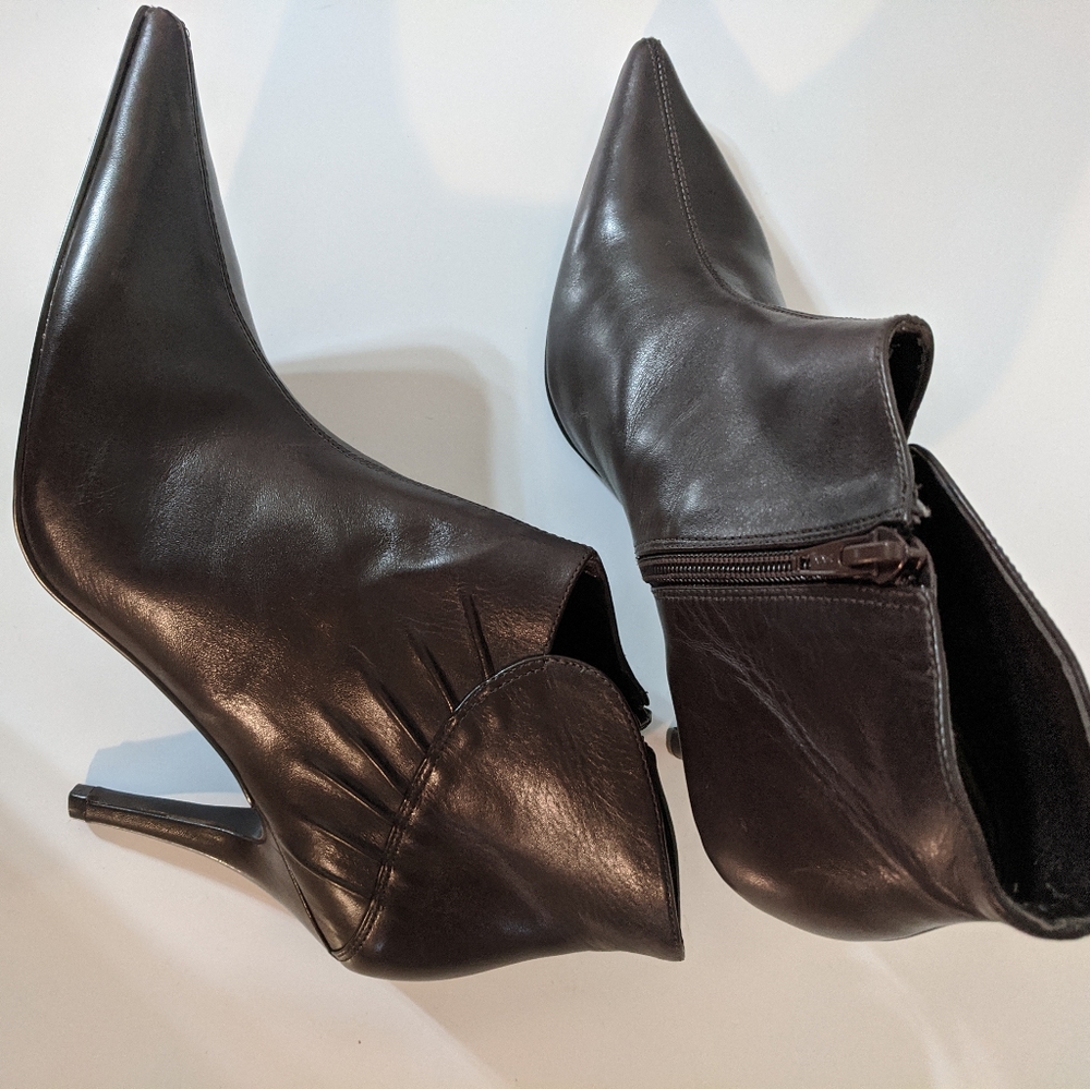 BCBG ankle booties